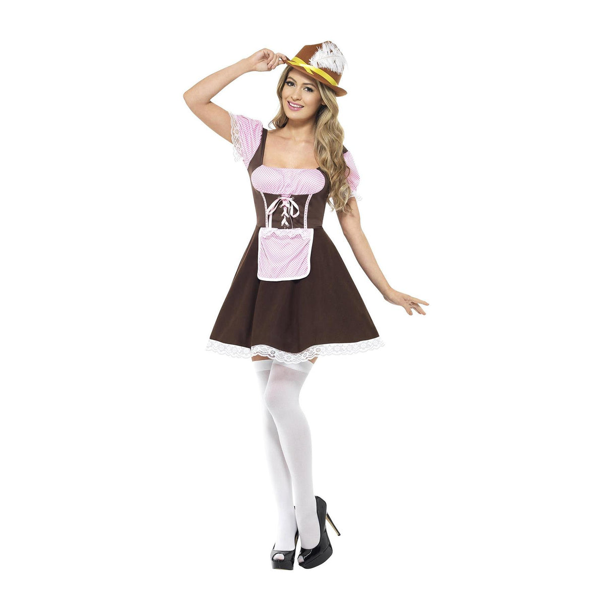 Tavern Girl Short Dress Costume - Women
