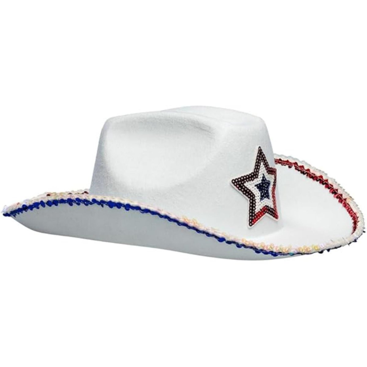 Boland - USA Star Rodeo Cowboy Hat - Adult - Fancy Dress Central