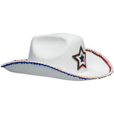 Boland - USA Star Rodeo Cowboy Hat - Adult - Fancy Dress Central