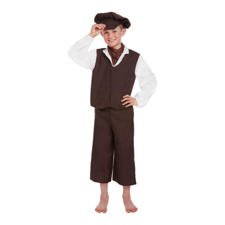 Henbrandt - Victorian Boy Costume - Boys - Fancy Dress Central