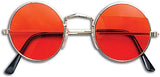 Rubies Masquerade Co. (UK) Ltd - John Lennon Glasses (Orange/Gold Frame) - Adult - Fancy Dress Central