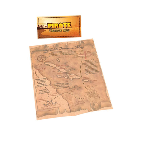 Rubies - Pirate Treasure Map - Fancy Dress Central