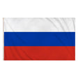 Henbrandt - Russia Flag (5ft x 3ft) - Fancy Dress Central