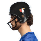 Boland - American Football Helmet (Black) - Adult - Fancy Dress Central