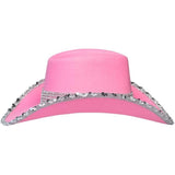 Sparkle Cowboy Hat (Pink) - Adult
