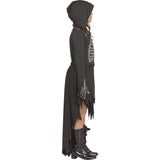 Wicked Costumes - Skele- Stone Ghost Face Costume - Girls - Fancy Dress Central