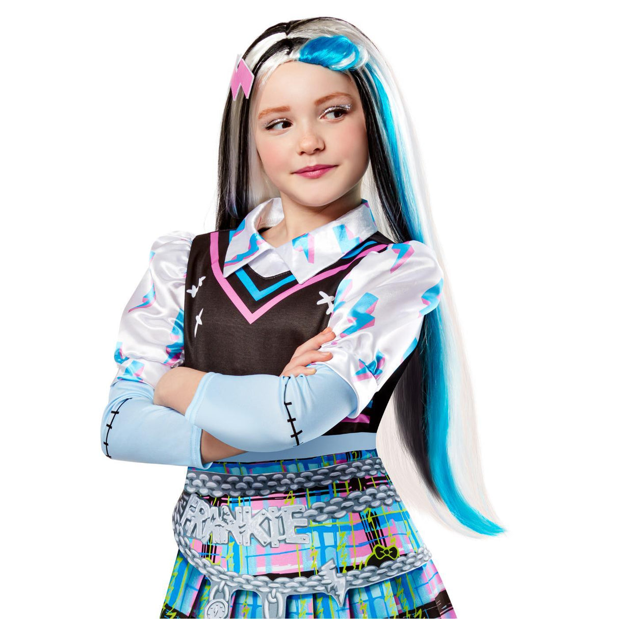 Frankie Stein Monster High Wig - Girls
