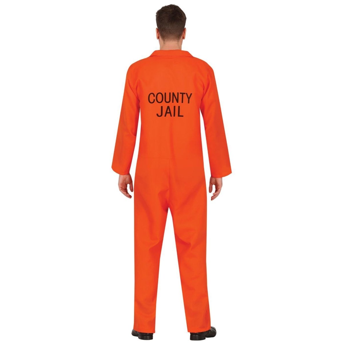 Fiestas Guirca - Convict Jumpsuit Costume - Men - Fancy Dress Central