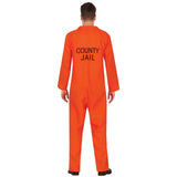 Fiestas Guirca - Convict Jumpsuit Costume - Men - Fancy Dress Central