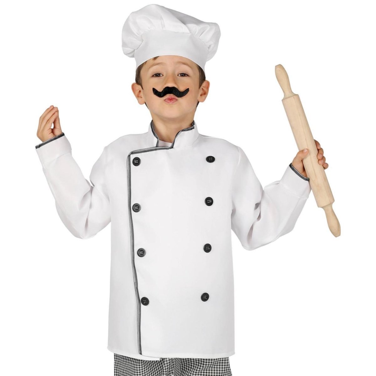 Fiestas Guirca - French Chef Costume - Child - Fancy Dress Central