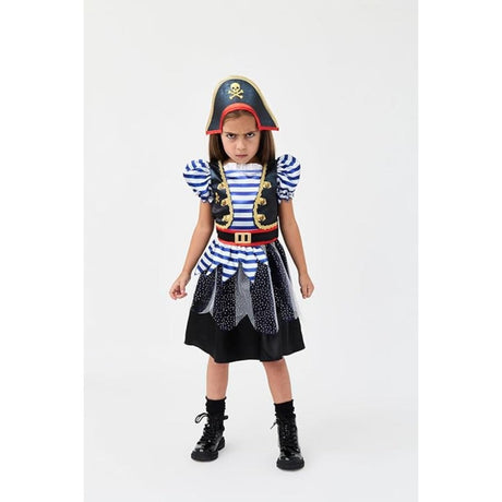 Blues Group - Fearsome Pirate Costume - Girls - Fancy Dress Central