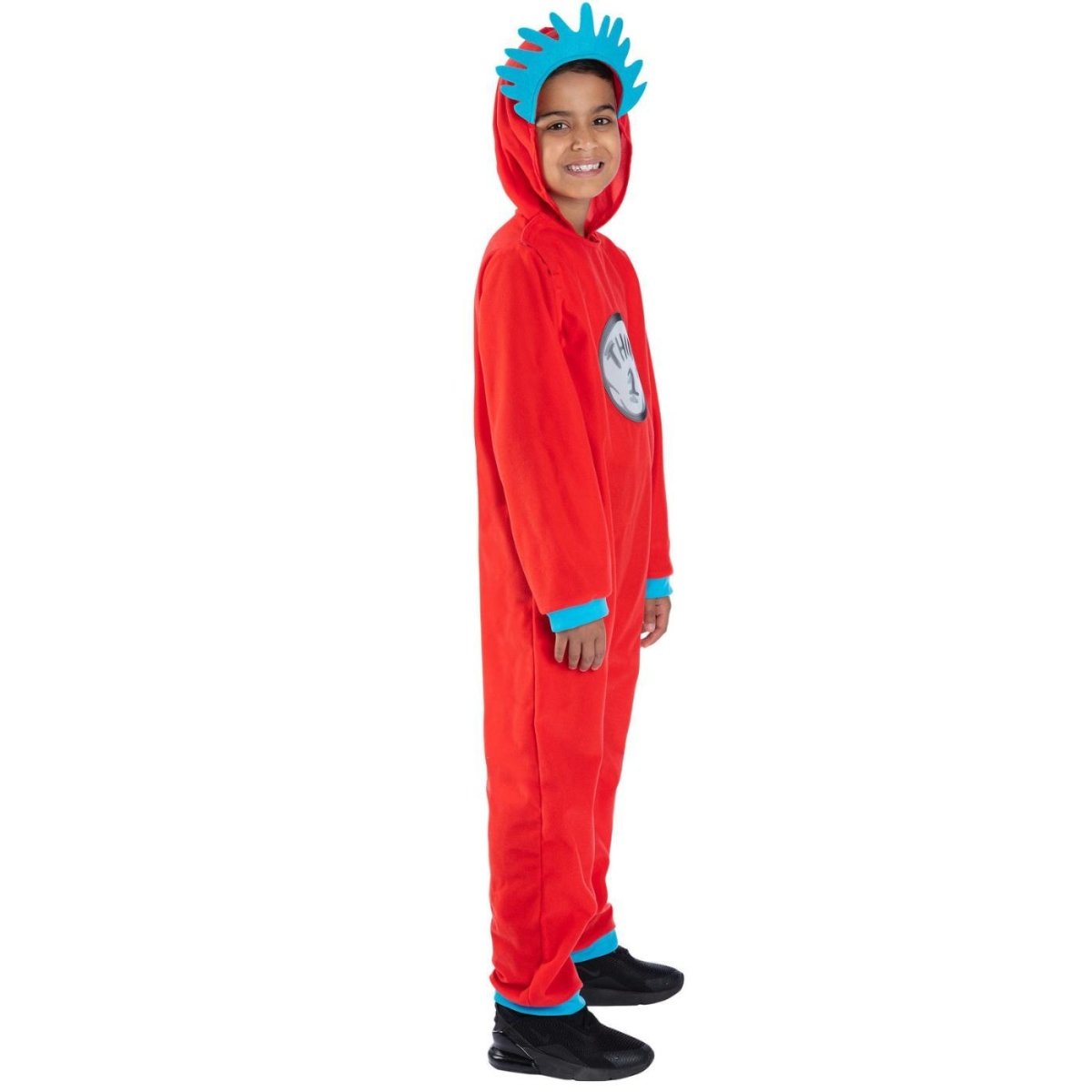 Smiffys - Dr Seuss Cat in the Hat Thing 1 & 2 Costume - Child - Fancy Dress Central