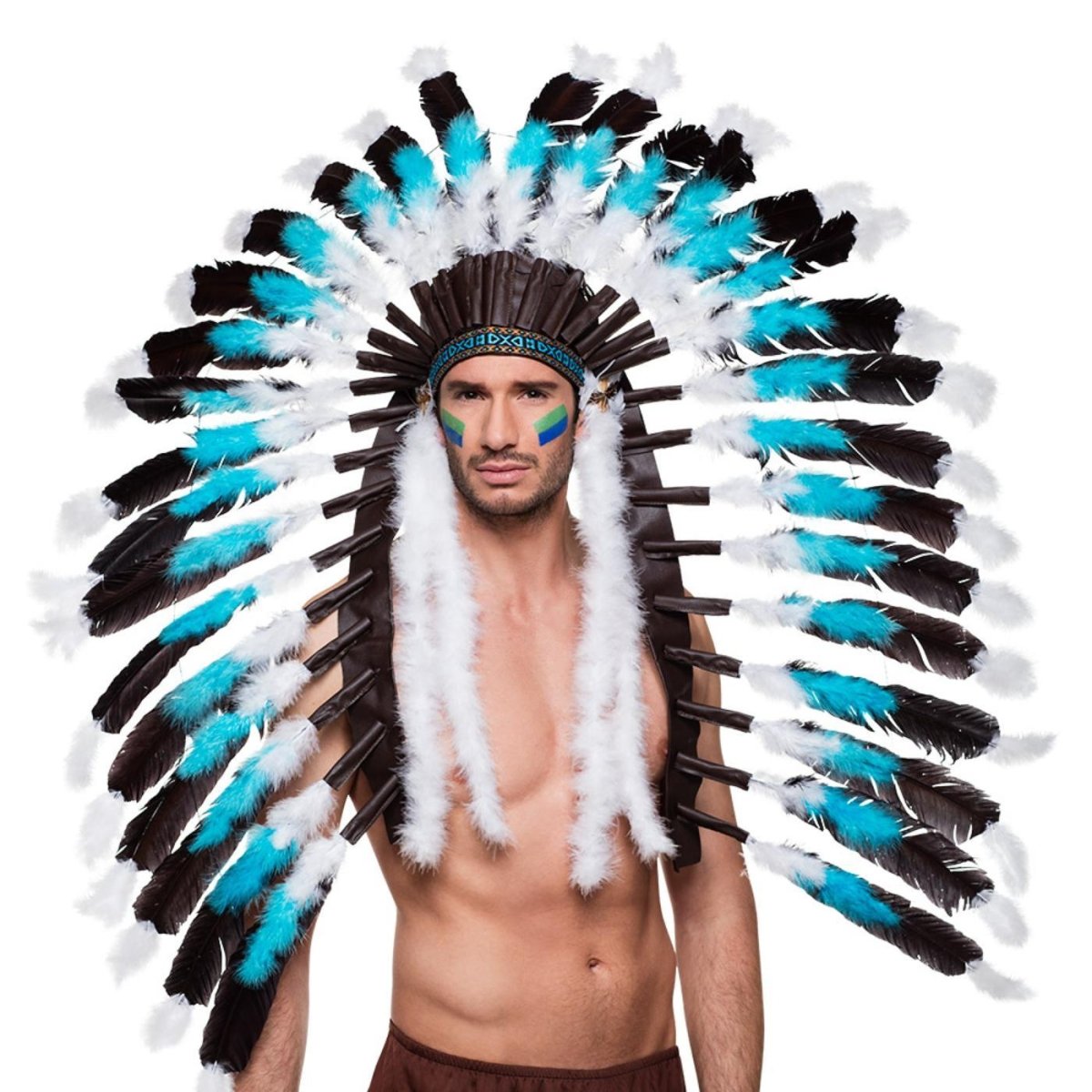 Snow Wolf Headdress - Adult