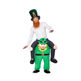 Wicked Costumes - Leprechaun Carry Me Costume - Adult - Fancy Dress Central