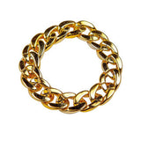 Wicked Costumes Ltd - Chunky Gold Bracelet - Adult - Fancy Dress Central