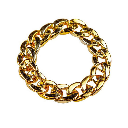 Wicked Costumes Ltd - Chunky Gold Bracelet - Adult - Fancy Dress Central