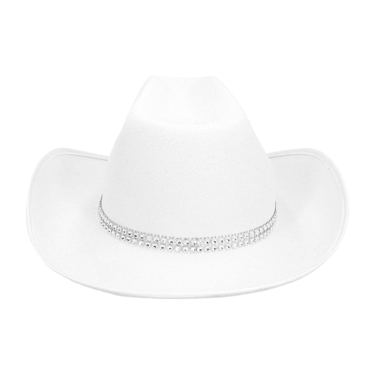 Fancy Dress Central - Taylor Cowboy Hat (White) - Adult - Fancy Dress Central