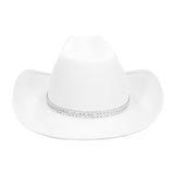 Fancy Dress Central - Taylor Cowboy Hat (White) - Adult - Fancy Dress Central