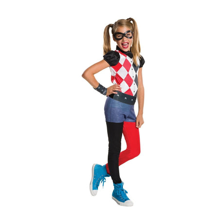 Rubies - Harley Quinn Costume - Girls - Fancy Dress Central