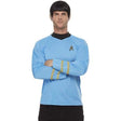 Smiffys - Star Trek Original Series Sciences Uniform Costume - Men - Fancy Dress Central