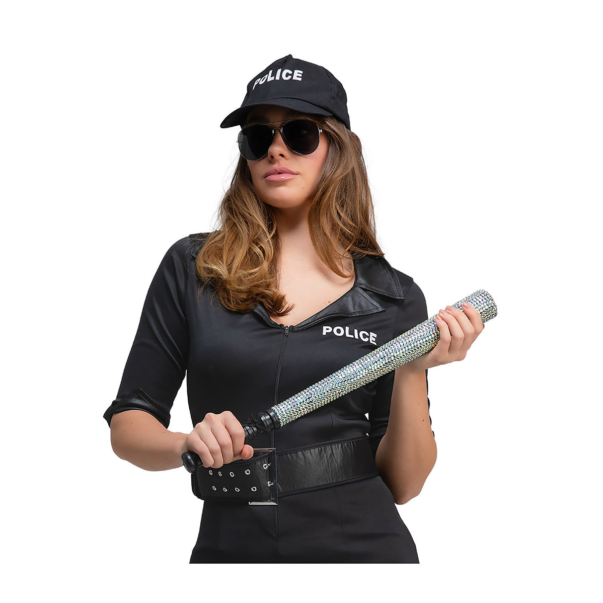 Wicked Costumes - Rhinestone Police Baton - Adult