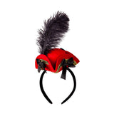 Mini Pirate Hat on a Headband - Adult