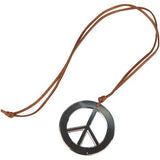 Wicked Costumes Ltd - Hippie Peace Necklace - Adult - Fancy Dress Central