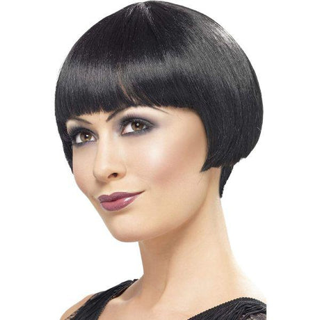 Adult Women's 1920s Bob Wig Charleston Flapper Fancy Dress Accessory