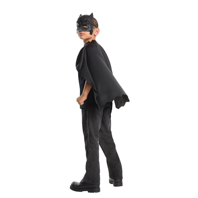 Batman vs Superman Dawn of Justice Mask & Cape - Rubies Child Fancy Dress Accessory