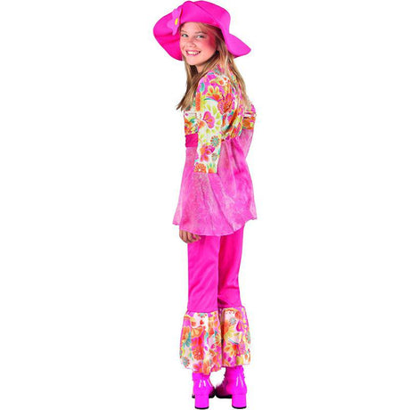 Boland Happy Hippy Diva Girl's Fancy Dress Costume