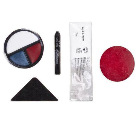 Boland Horror Clown Make-Up Kit Halloween Fancy Dress Face Paint