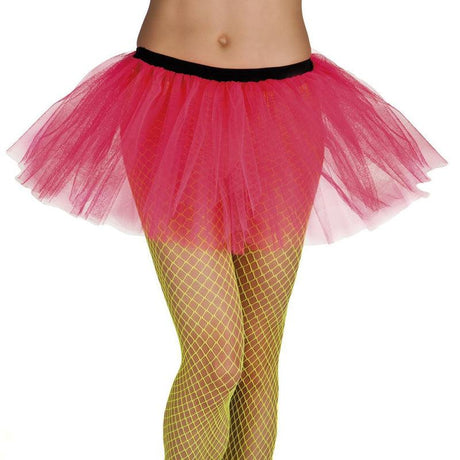 Boland Neon Tutu Skirts Women's Fancy Dress