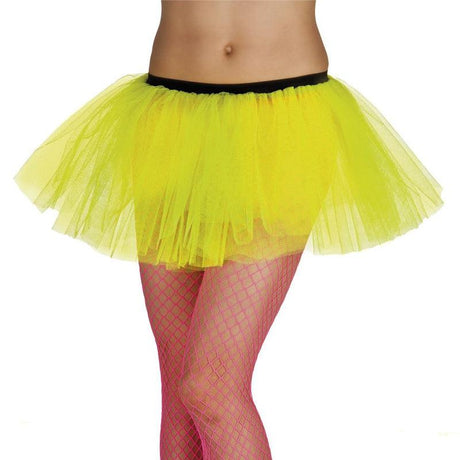 Boland Neon Tutu Skirts Women's Fancy Dress