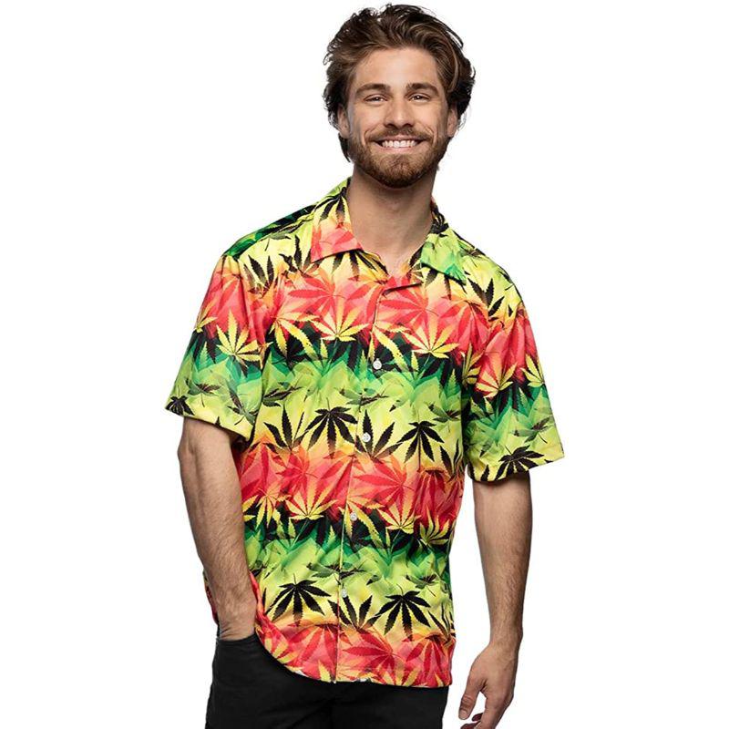 Boland Rastafari Shirt Men's Fancy Dress