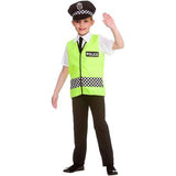 Child Boy's Police Officer Uniform Fancy Dress Costume