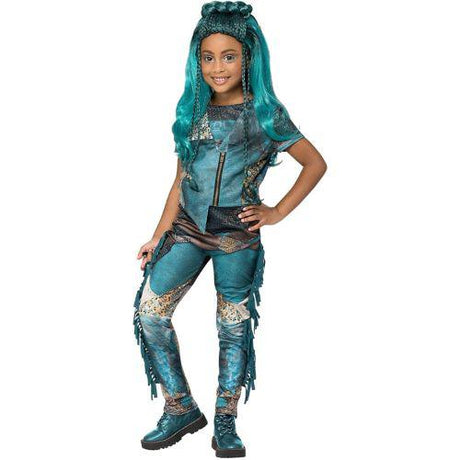 Child Girl's Disney Descendants Character Fancy Dress Costumes