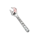 Giant Wrench with Blood - Adult