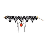 Wicked Costumes - Vampiress Top Hat & Necklace - Adult