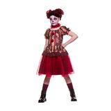 Vintage Circus Clown Costume - Girls