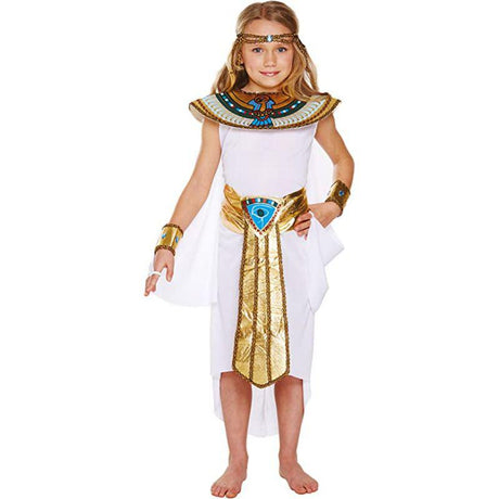 Henbrandt Egyptian Queen Cleopatra Girl's Fancy Dress Costume