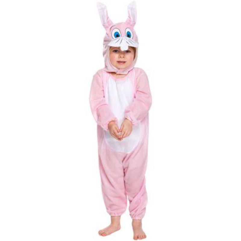 Henbrandt Pink Bunny Rabbit Girl's Fancy Dress Costume