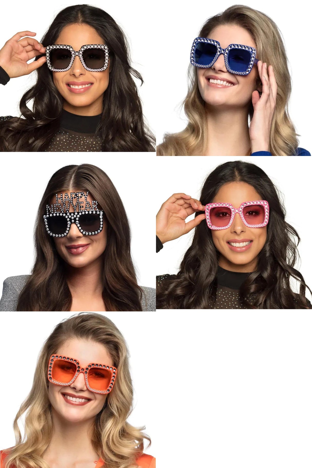 Boland - Bling Bling Party Glasses - Adult