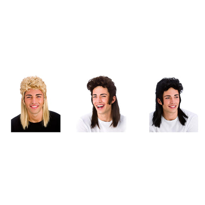 Wicked Costumes - 80s Mullet Wig - Adult