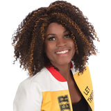 Rubies - Pop Star Afro 90's Adult Unisex Wig - Fancy Dress Central