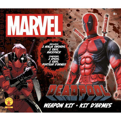 Rubie's Adult Deadpool Weapons Kit Superhero Fancy Dress Costume Accessory