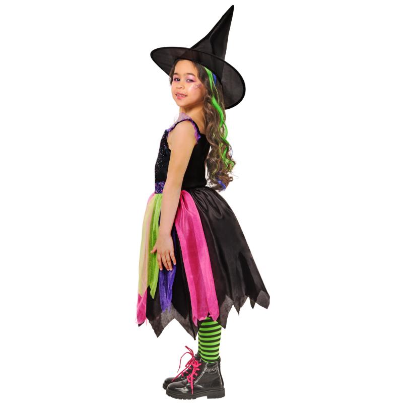 Rubies Bright Night Witch Girl's Fancy Dress Costume