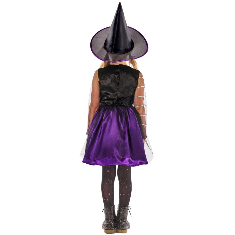 Rubies Cobweb Witch Girl's Halloween Fancy Dress Costume