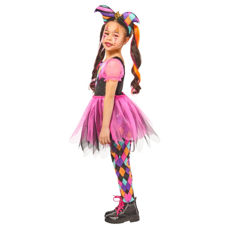 Rubies Harlequin Girl Fancy Dress Costume