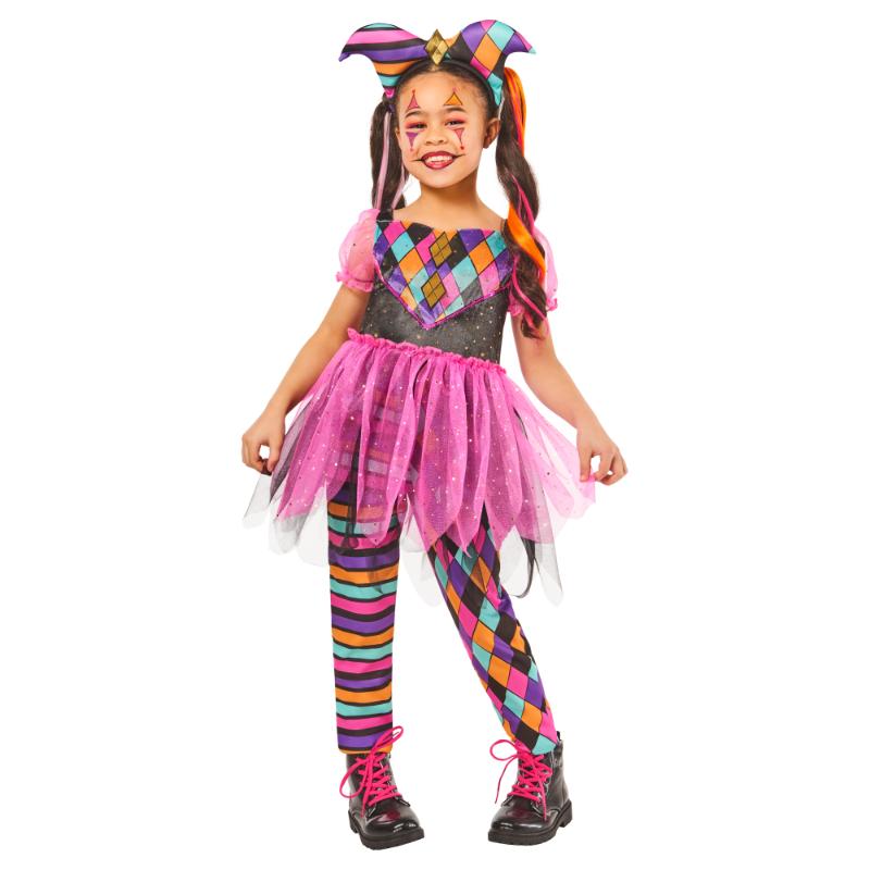 Rubies Harlequin Girl Fancy Dress Costume