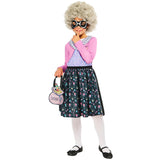 David Walliams Gangsta Granny Costume - Girls
